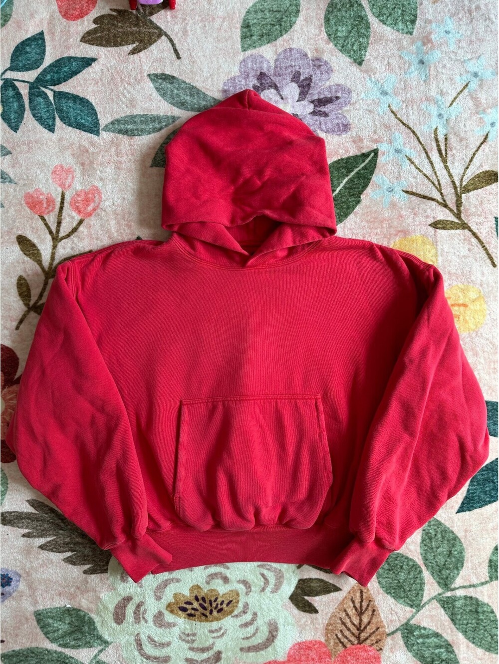 Yeezy Gap Perfect Hoodie Red Size M
